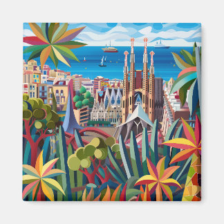 Imã Barcelona, Park Guell, Sagrada Familia, Souvenir