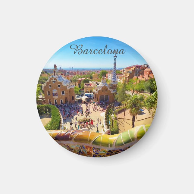 Imã Barcelona, Parque Güell (Frente)