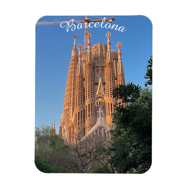 Ímã Barcelona - Sagrada Família (Vertical)