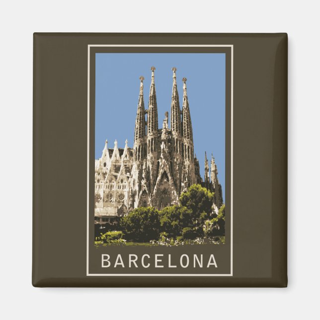 Imã Barcelona Sagrada Familia (Frente)