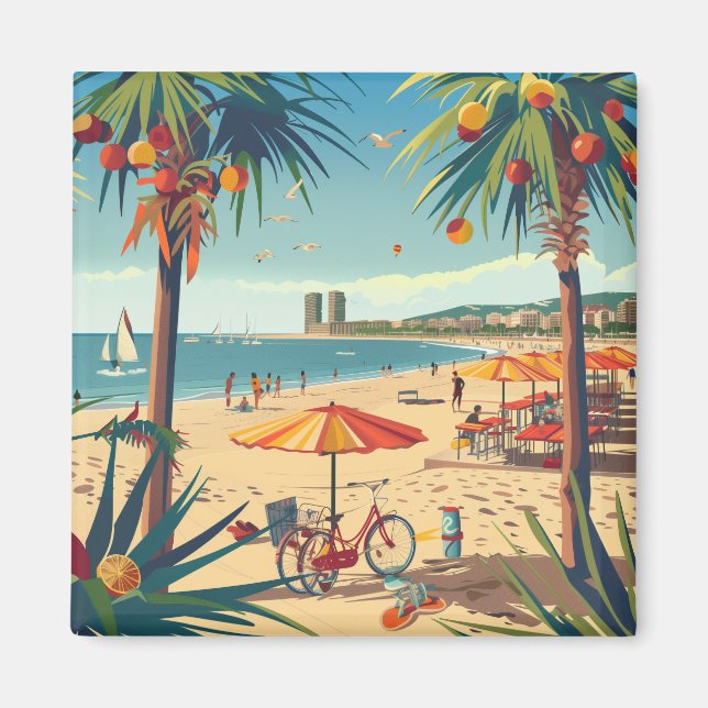 Imã Barcelona Souvenir  (Frente)