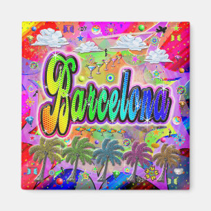 Imã Barcelona Vista Express Ímã