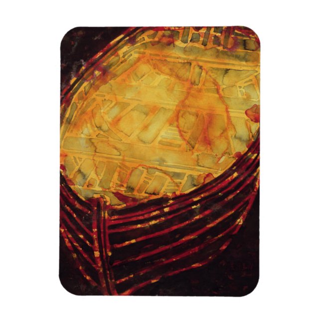 Ímã Barco Amarelo 2007 (Vertical)