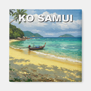 Imã Barco de pesca Ko Samui Tailândia