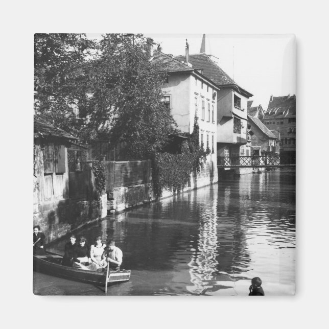 Imã Barco do rio Gera em Erfurt (Frente)