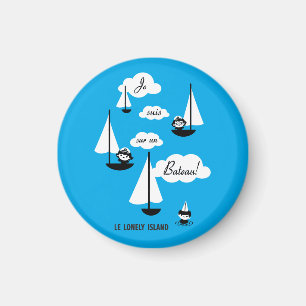 Imã Barco do un do sur dos suis de Je!