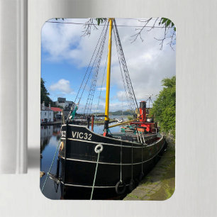 Ímã Barco Vic32 Puffer na bacia do Canal Crinan, Escóc