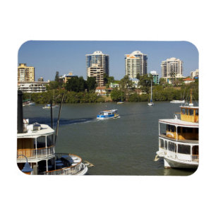 Ímã Barcos a Vapor, Rio Brisbane, Brisbane,
