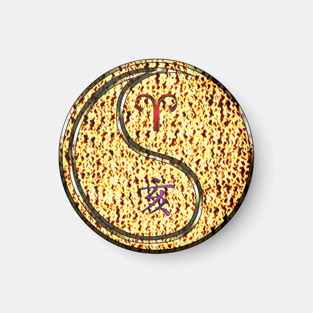 Imã Barcos Aries e Bombeiros (Frente)