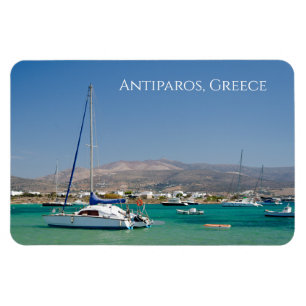 Ímã Barcos da Antiparos Ilha Grega