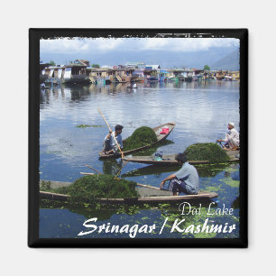 Imã Barcos de Kashmir, Srinagar - de Shikara (ímã)