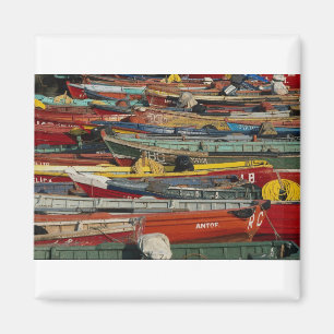 Imã Barcos de pesca, Antofagasta, o Chile