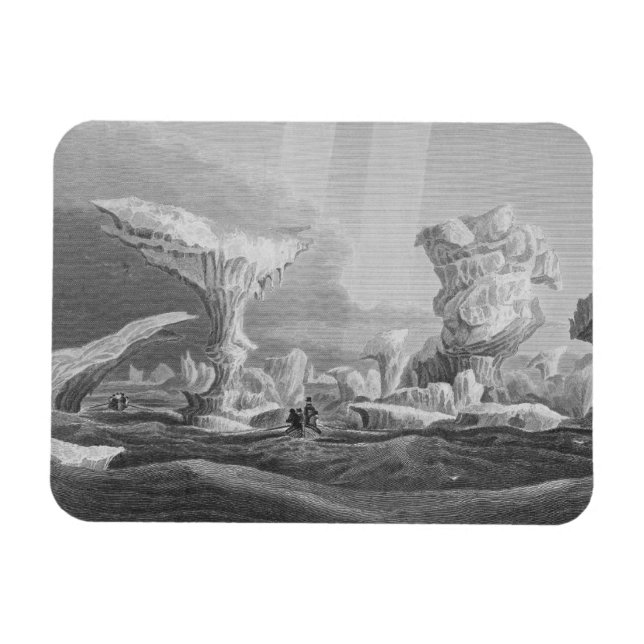 Ímã Barcos em Inchaço Entre Gelo, 24 de agosto de 1826 (Horizontal)