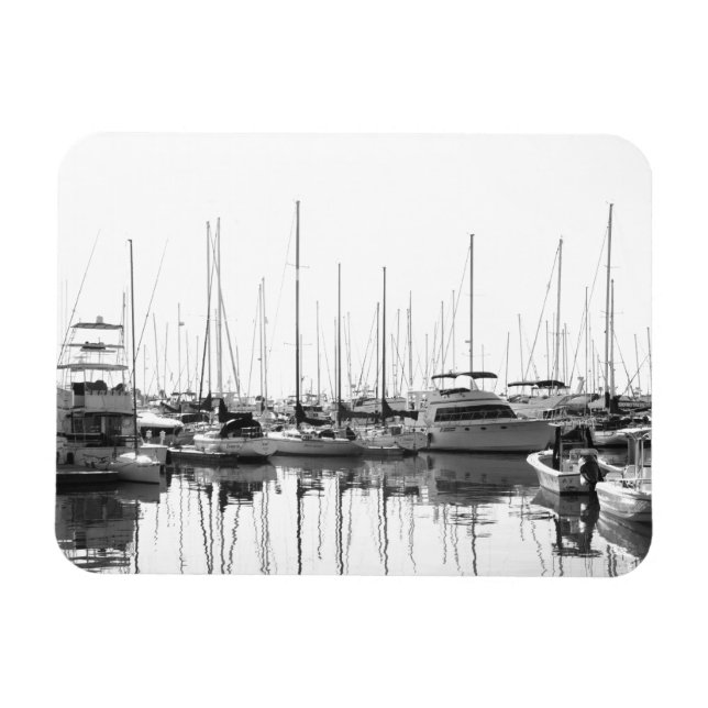 Ímã Barcos no porto (Horizontal)