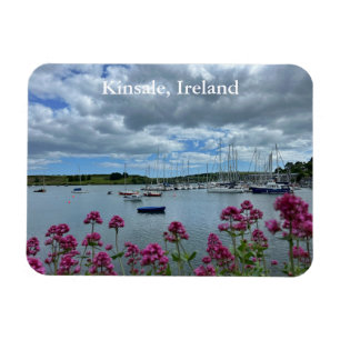 Ímã Barcos no porto de Kinsale, Irlanda