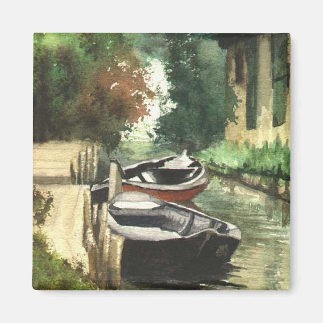 Imã Barcos no rio (Frente)