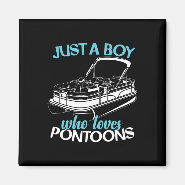 Imã Barcos Pontoon Kids (Frente)