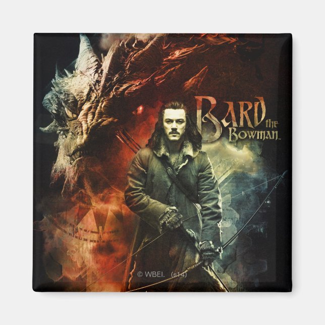 Imã BARD BOWMAN™ & Smaug (Frente)