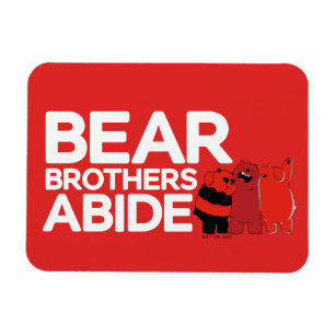Ímã Bare Bears - Bear Brothers Abide