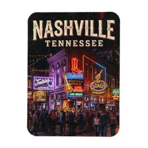Ímã Bares de Honky-Tonk da Lower Broadway EUA