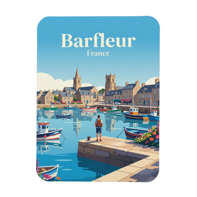 Ímã Barfleur França (Vertical)