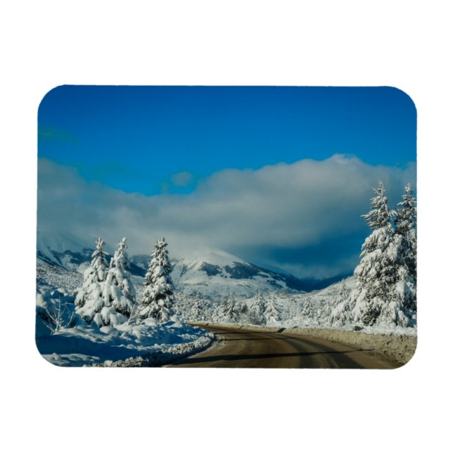 Ímã Bariloche, Road To Ski Resort (Horizontal)