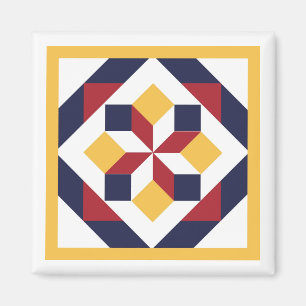 Imã Barn Quilt Magnet