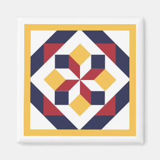 Imã Barn Quilt Magnet