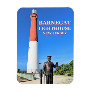 Ímã Barnegat Lighthouse, Imagem Fotográfica de Nova J