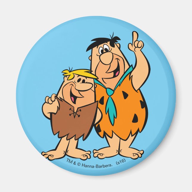 Imã Barney Rubble and Fred Flintstone (Frente)