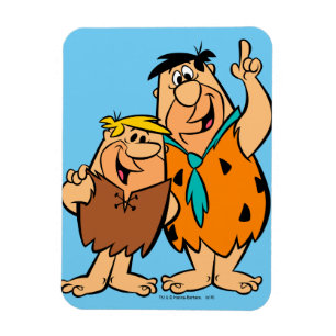 Ímã Barney Rubble and Fred Flintstone