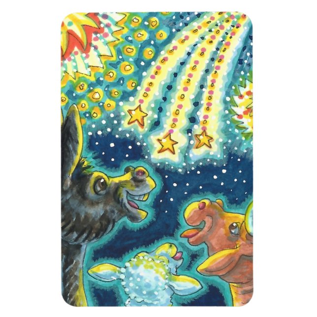 ÍMÃ BARNYARD FARM ANIMAIS EM QUARTO DE JULHO, FANTÁSTI (Vertical)