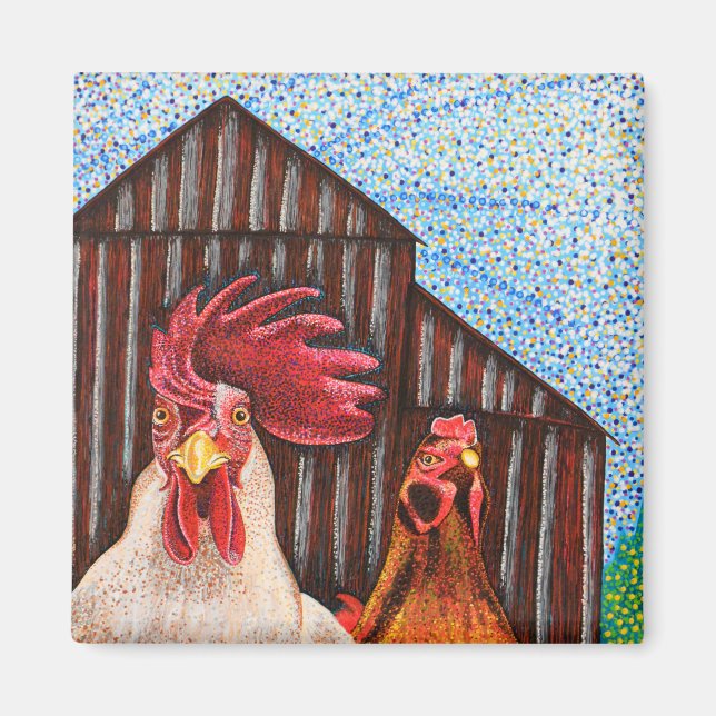 Imã Barnyard Gothic (Frente)