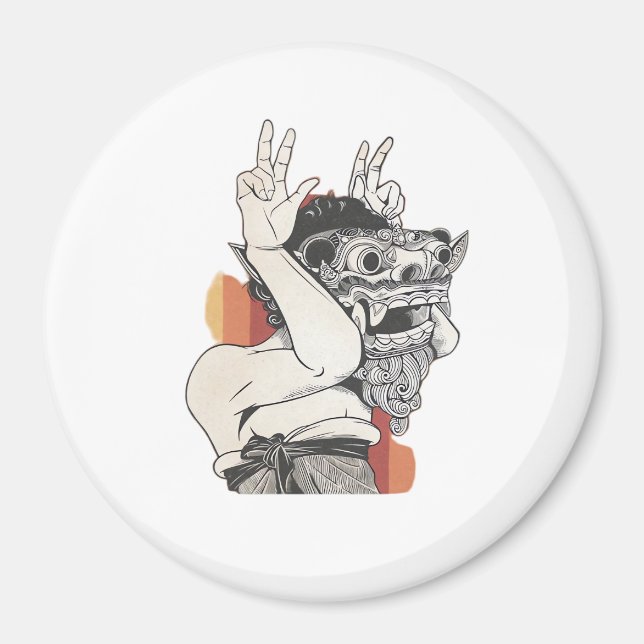 Imã Barong Peekaboo (Frente)