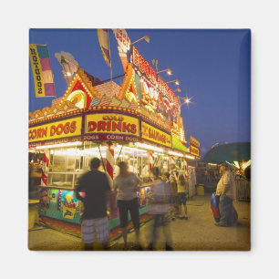 Imã Barraca de comida na Northwest Montana Fair em
