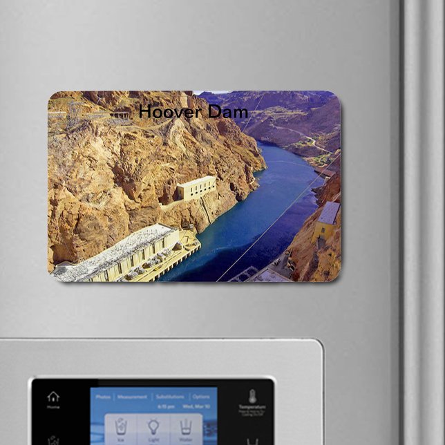 Ímã Barragem Hoover na Arizona (Hoover Dam in Arizona Flexible Magnet)