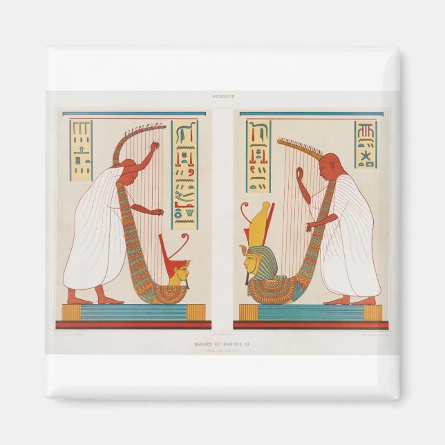 Imã Barras do Egito de Ramses III do Histoire (Frente)