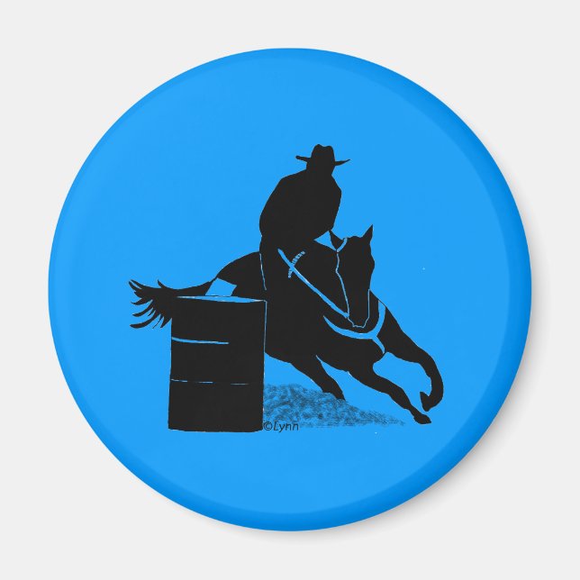 Imã Barrel Racer 200 (Frente)