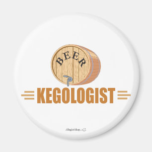 Imã Barril de Cerveja Engraçado