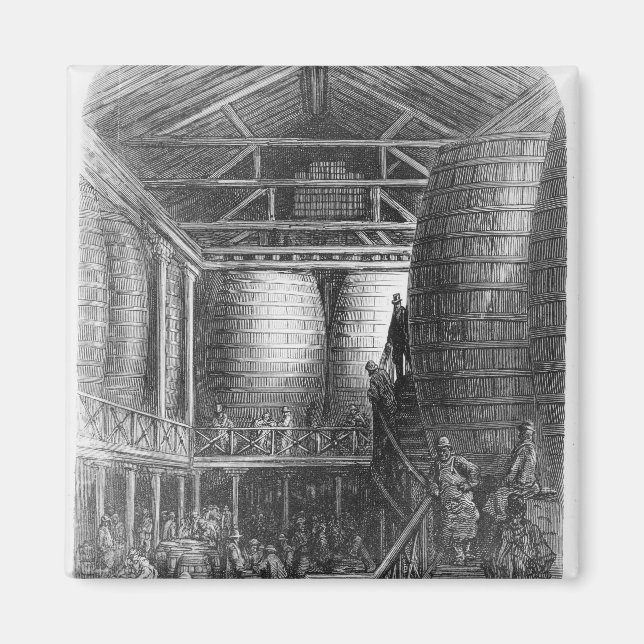 Imã Barris grandes em cervejaria (Frente)