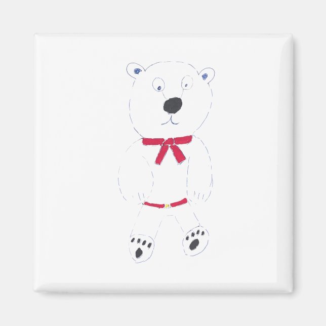 Imã Barry Bear Magnet (Frente)