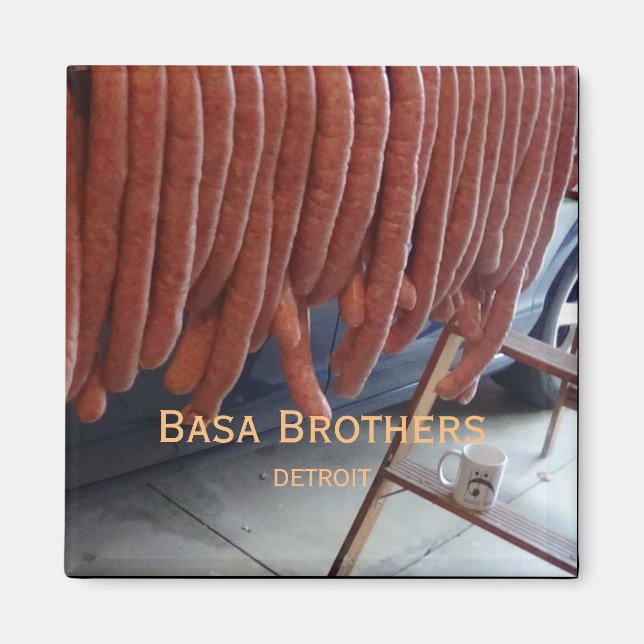Imã Basa Brothers Refrigerator Magnet (Frente)