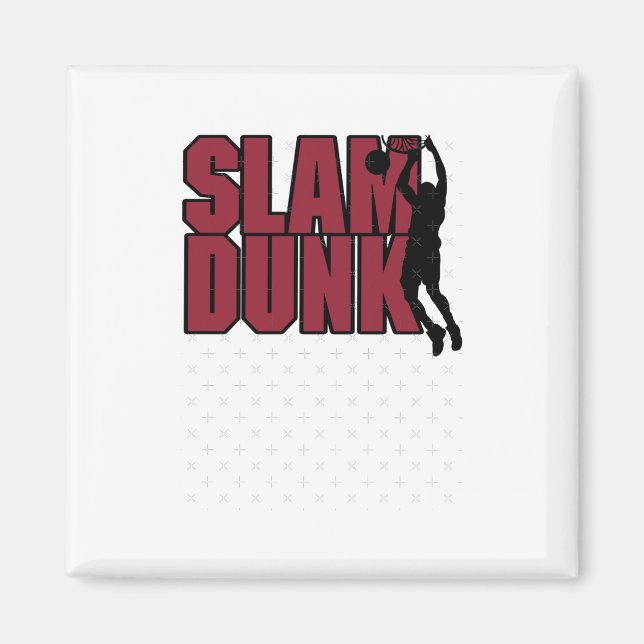 Imã Basball Slam Dunk (Frente)