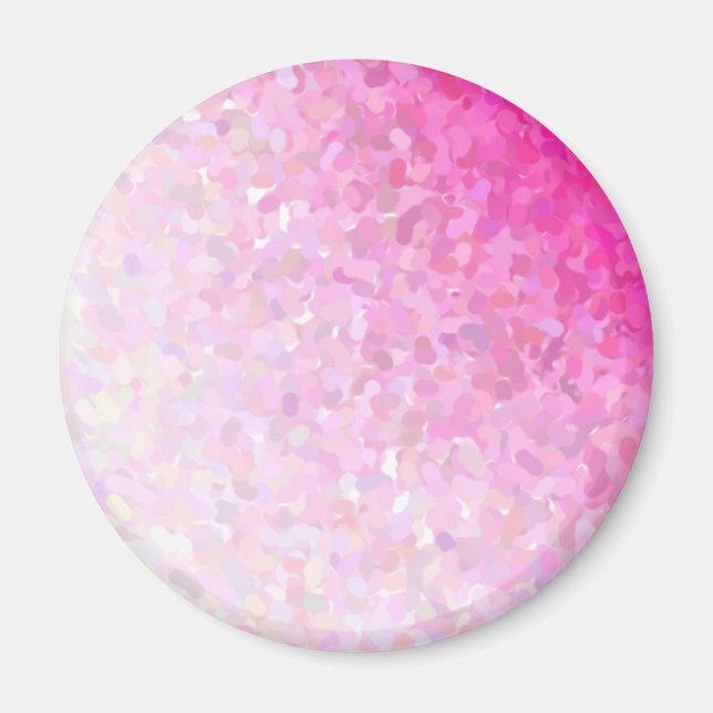 Imã base rosa artística (Frente)