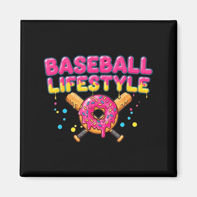 Imã Baseball Lifestyle 101 Apparel Youth Drip Baseball (Frente)