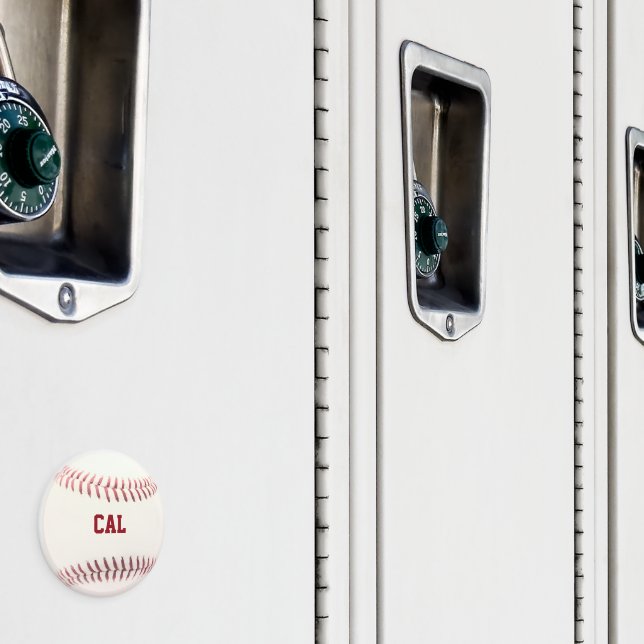 Imã Baseball personalizado Magnet (In Situ (Locker))