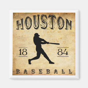 Imã Basebol 1884 de Houston Texas