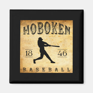 Imã Basebol de Hoboken 1846 Nova Jersey