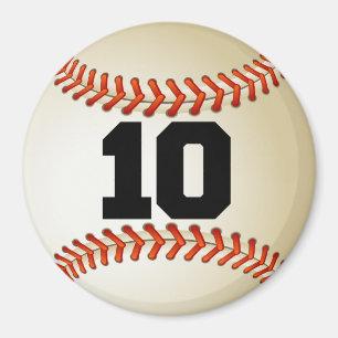 Imã Basebol do número 10