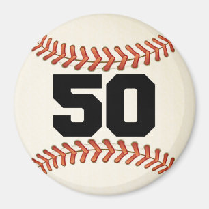 Imã Basebol do número 50